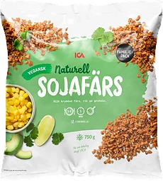 Sojafärs vegansk Fryst
