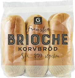 Korvbröd Brioche Franska