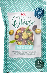 Oliver mixade med örter
