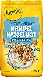 Mandel Hasseln Krispig Müsli