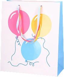 Presentpåse Ballong 26x31 cm