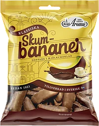 Skumbananer Choklad