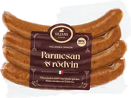 Parmesan- & Rödvinskorv