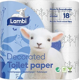 Toalettpapper Dekor 18-pack