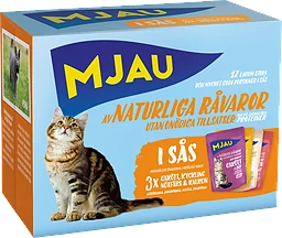 Kattmat Våtfoder Multibox Kött I Sås 12-pack