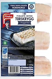 Torskryggfilé Frysta/3-pack