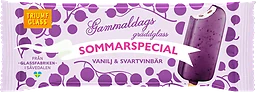 Glasspinne Sommarspecial Vanilj & Svartvinbär