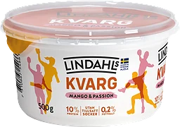 Kvarg Mango & passion 0,2%