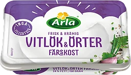 Färskost Vitlök & örter