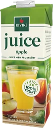Äppeljuice med fruktkött