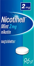 2mg Mint Komprimerad Sugtablett