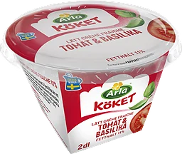 Tomat Basilika Lätt Crème Fraiche 11%