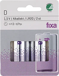 Batteri D 1,5v Alkaliskt Lr20