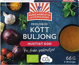 Köttbuljong Ekologiska Tärningar