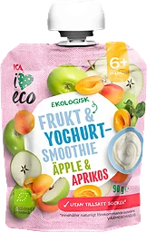 Frukt & Yoghurtsmoothie äpple & aprikos 6m