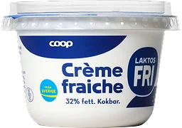 Laktosfri Créme Fraiche 32%