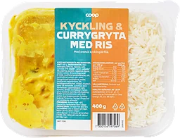 Kyckling & currygryta med ris