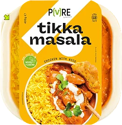 Tikka Masala Chicken With Rice