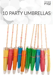 Partyparaply Mix 10-p