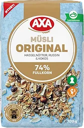 Musli Original Hasselnöt Russin