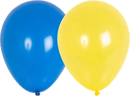 Ballong Blå/Gul 8-p