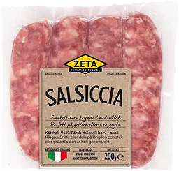 Färskkorv Salsiccia 96% Kötthalt