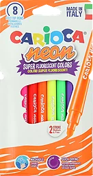 Tuschpennor neon 8-pack