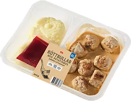 Färdigmat Köttbullar med Potatismos Lingonsylt XL