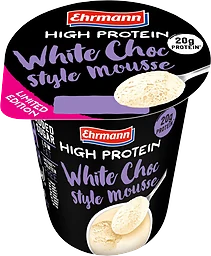 Proteinmousse Vit choklad Laktosfri 1,4%