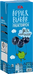 Fruktdryck Äpple & blåbär