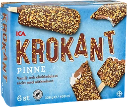 Glass Krokantpinne 6-p