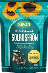 Solrosfrön rostade saltade