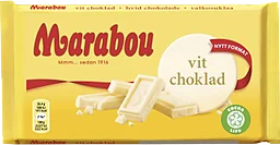 Vit chokladkaka
