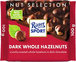 Mörk Choklad Hasselnötter