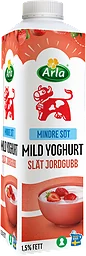 Jordgubb Mild Yoghurt Mindre Socker 1,5%
