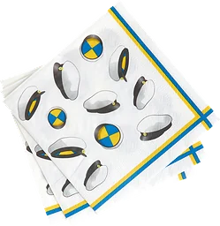Servett flygande studentmössa 20-pack