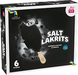 Glasspinnar Salt Lakrits 6-pack