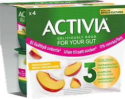 Yoghurt Persika 0% 4-pack