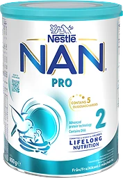 Nan Pro 2 Tillskottsnäring Från 6 Månader