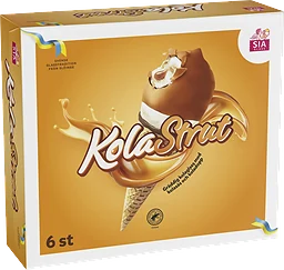 Glassstrutar Kola 6-pack