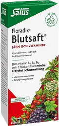 Blutsaft Järn och Vitaminer Kosttillskott