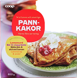 Pannkakor Gräddade 14-pack