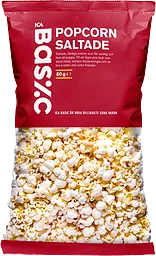 Popcorn färdigpoppade