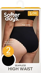 High Waist Seamless Svart S/m