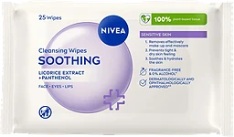 Ansiktsservetter Sensitive Cleansing Wipes 25-p