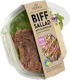 Biffsallad med Glasnudlar