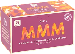 Mmm Örtte Kamomill Lavendel & Ctronmeliss
