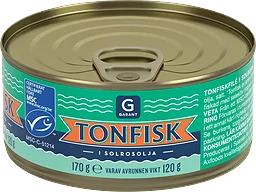 Tonfisk i Olja