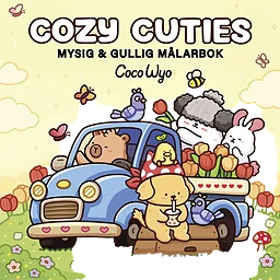 Målarbok Cozy Cuties