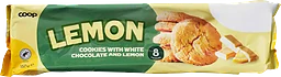 Cookies Vit choklad & citron 8-pack